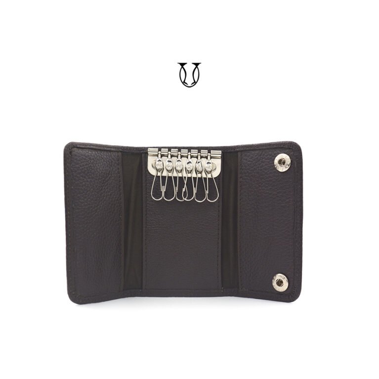 PTL00122002 Porta llave de cuero vacuno color moro