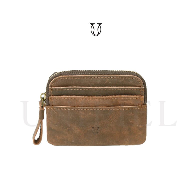 BIC17722005 Monedero tarjetero cuero vacuno Natural