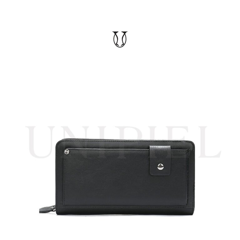 BIC10922001 Neceser Billetera de cuero vacuno color negro