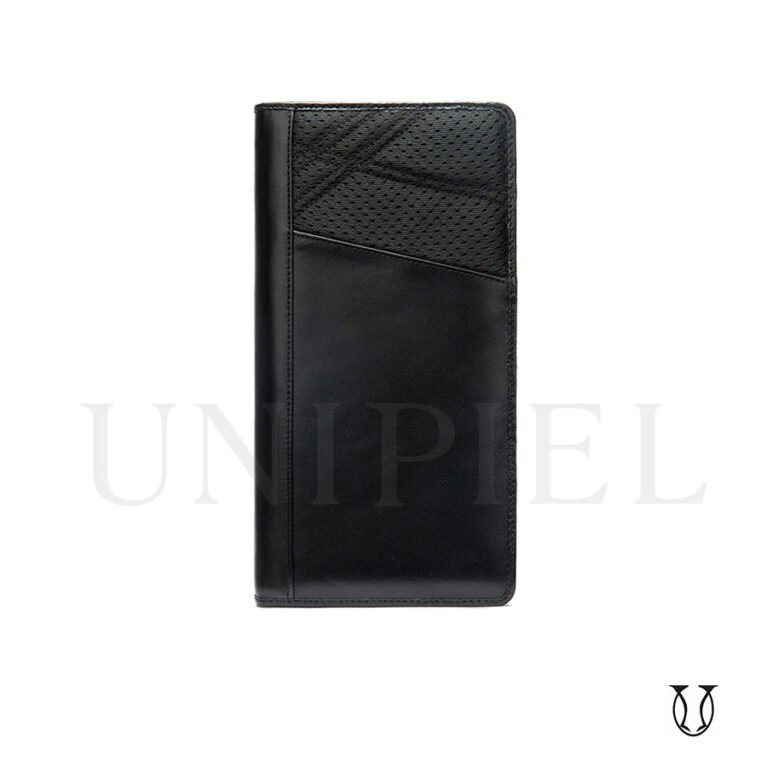 PDU03122001 Billetera cuero res color negro