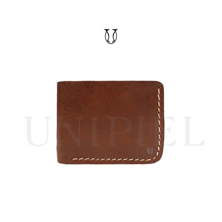 BIC16522060 Billetera cuero de res Caramelo