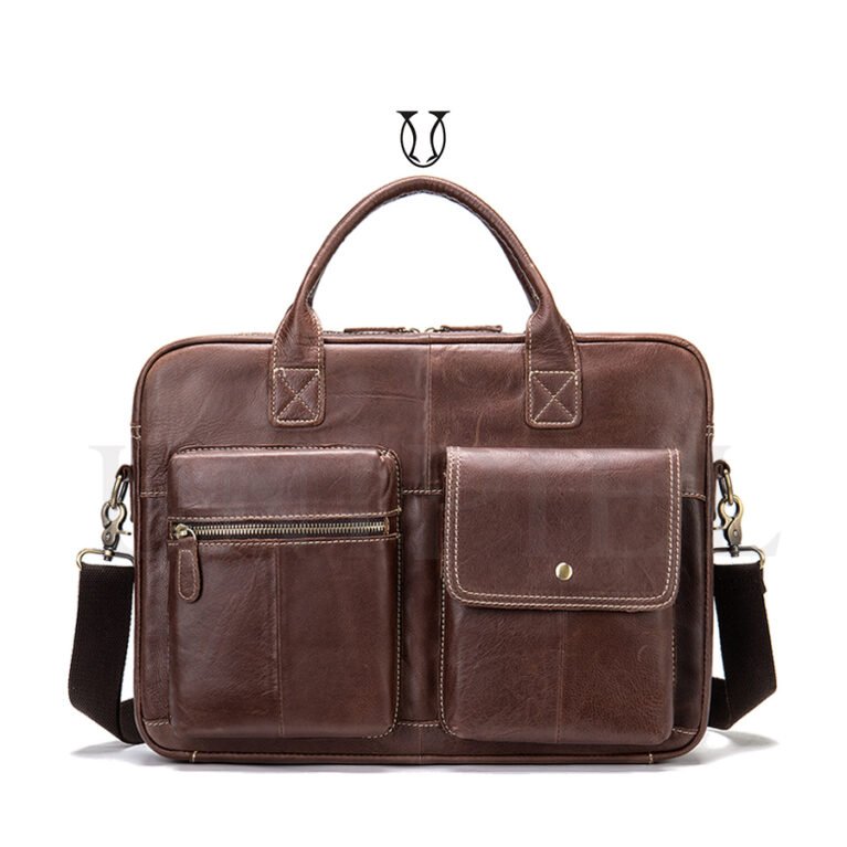 MNU02822002 Maletín de cuero res Moro