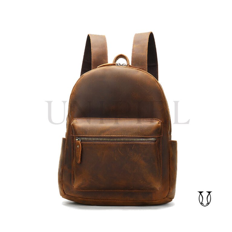 MHU 05922003 Mochila de cuero vacuno Marron