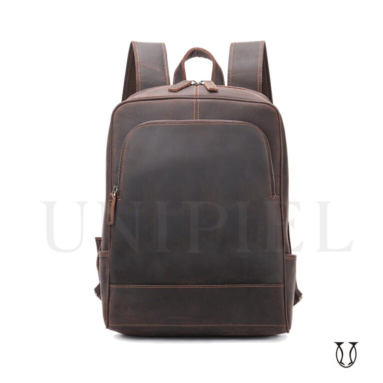 MHU08722002 Mochila de cuero vacuno Moro