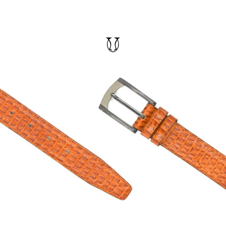 COC022204 Correa cuero res guante 3.5 natural tipo cocodrilo