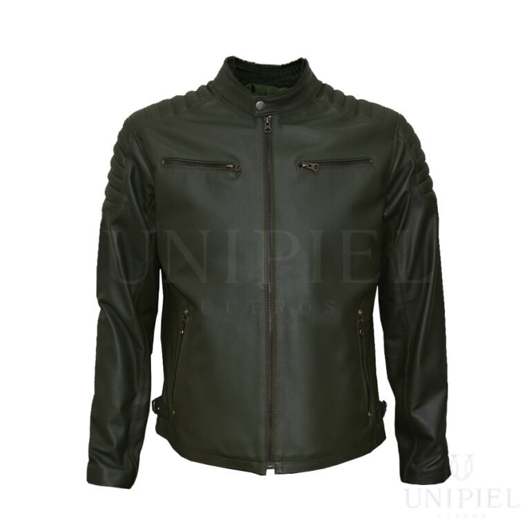 Casaca md Anthony cuero guante ovino CSC013/ Verde