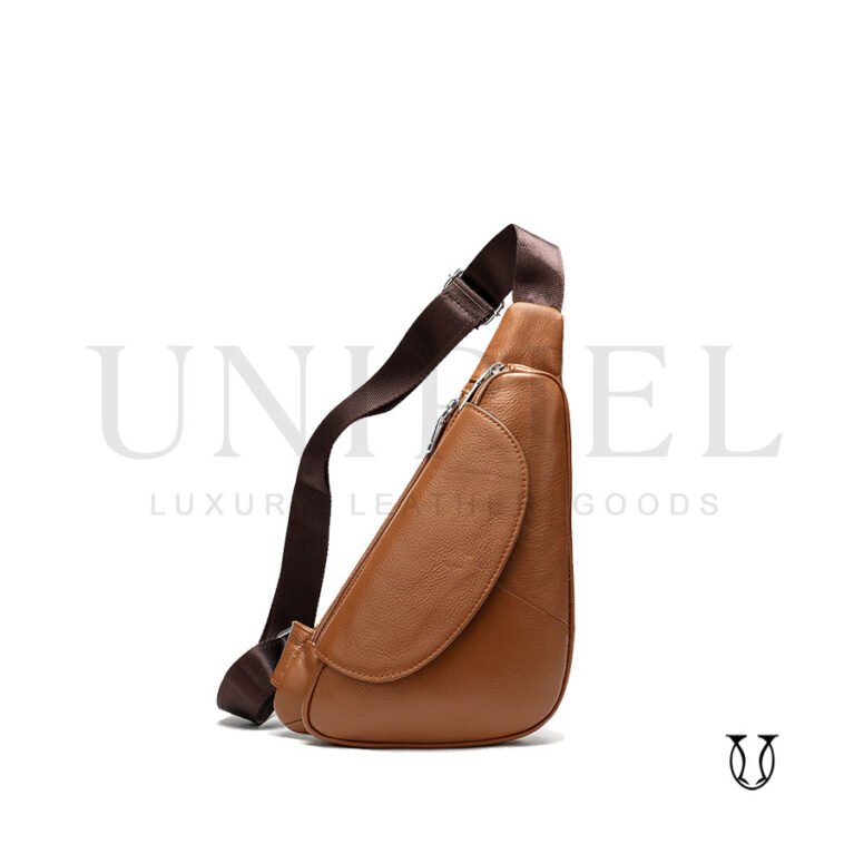 MHU03522003 Mochila Canguro de cuero vacuno natural