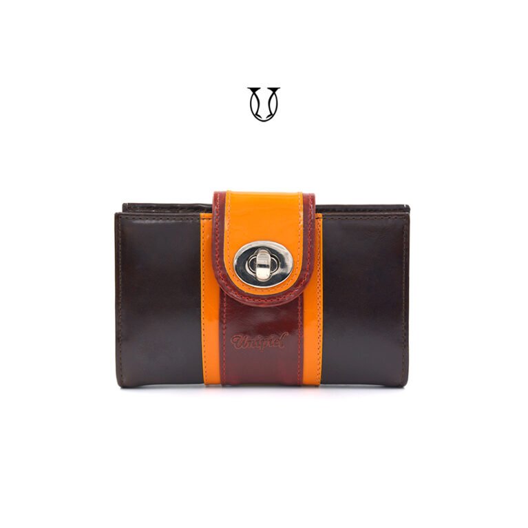 BID-7-1 Billetera de cuero vacuno color negro