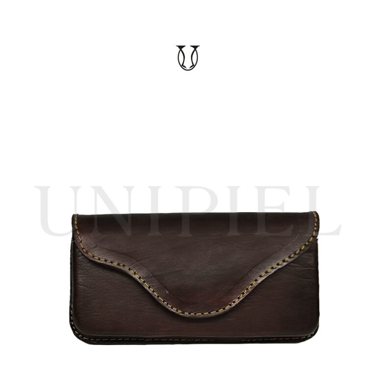 PTS00322002 Porta celular de cuero color Moro