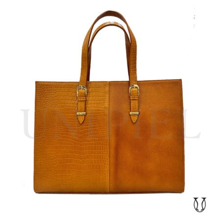 CRD25722005 Cartera/ Bolso de Cuero Siena Natural