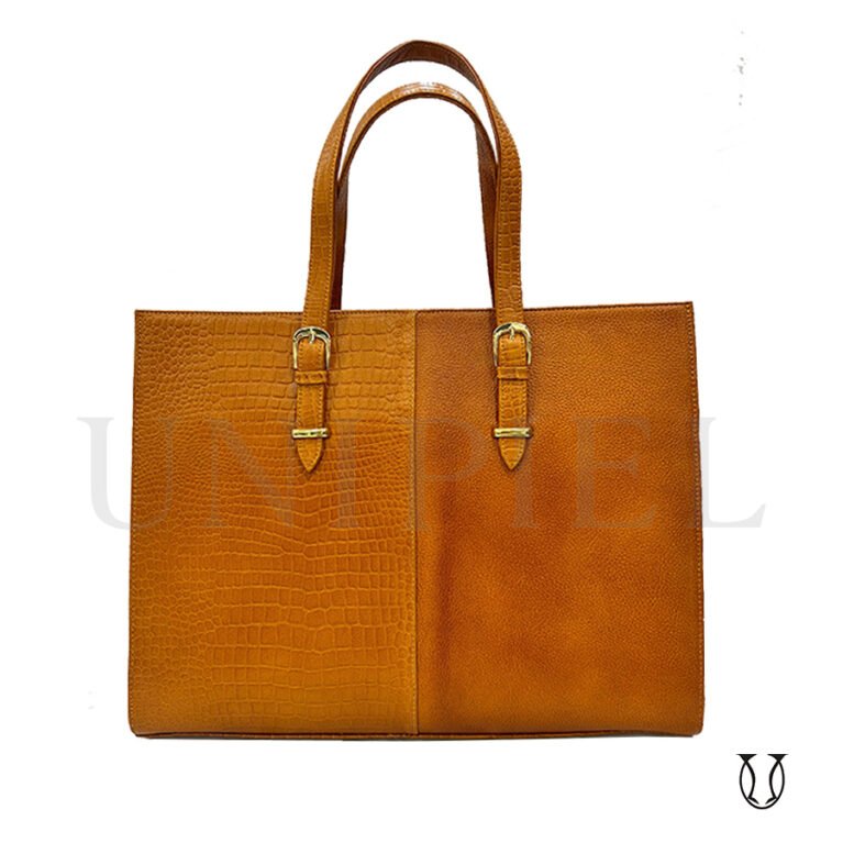 CRD25722005 Cartera/ Bolso de Cuero Siena Natural