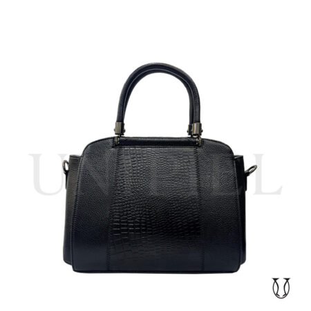 CRD25822001 Cartera de Cuero Md. Karma Negro