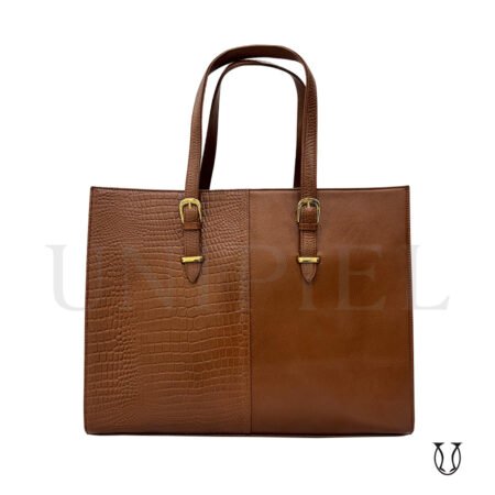 CRD25722003 Cartera/ Bolso de Cuero Siena Marrón