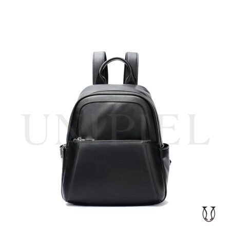 MHU11822001 Mochila de cuero vacuno Negro