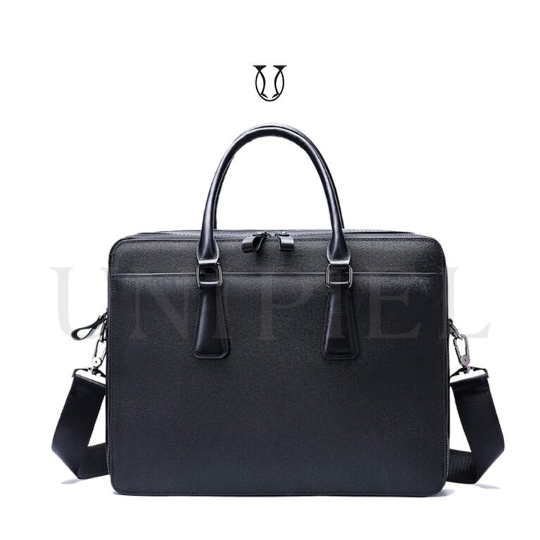 MNU11822001 Maletín de Cuero Vacuno Negro