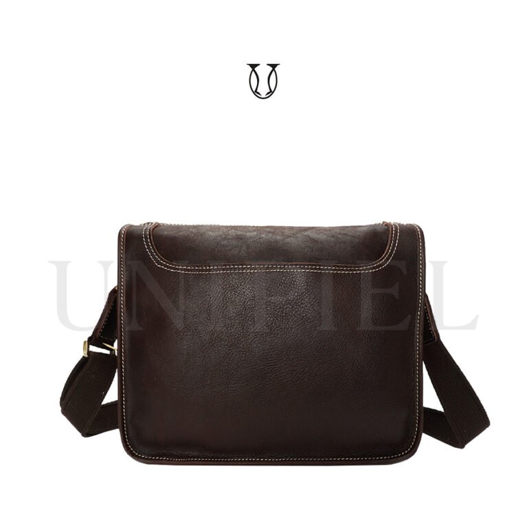 MNU12322002 Maletín de Cuero Vacuno Moro