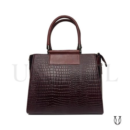 CRD25922010 Cartera de Cuero Md. Mantra Guinda