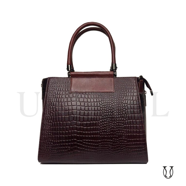 CRD25922010 Cartera de Cuero Md. Mantra Guinda