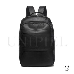 MHU12622001 Mochila de Cuero Vacuno Negro