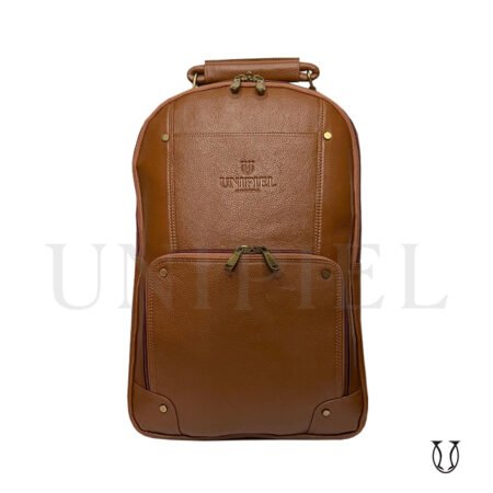 MHU16022005 Mochila de Cuero Vacuno Natural