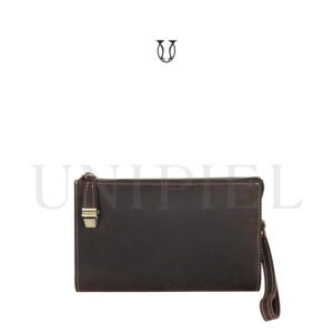 NEC04122002 Neceser de Cuero Vacuno color Moro