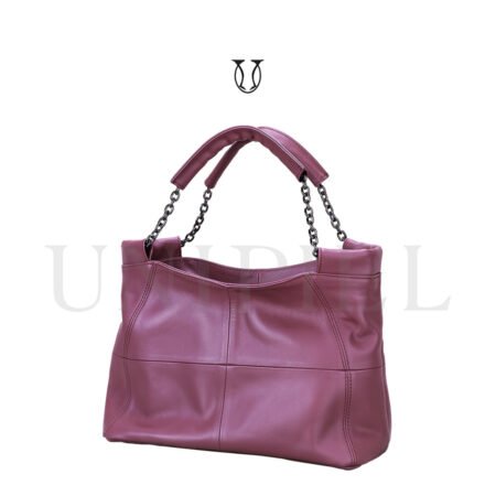 CRD27522277 Cartera de Cuero Purpura