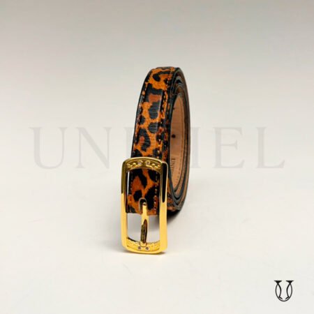 COD0012151 Correa cuero vacuno md clasico 1.5 color Natural Animal Print