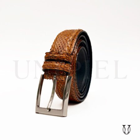 COC06336005 Correa cuero de serpiente 3.5 color natural