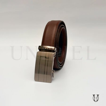 COC06622 Correa cuero res guante heb. automática 3.5 color marrón