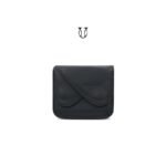 MDC01422001 Monedero de cuero vacuno color negro 1