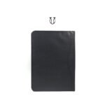 CRU01222001 Carpeta md Diplomatico con cierre Oficio cuero vacuno color Negro floter 3