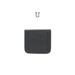 MDC01522001 Monedero de cuero vacuno color negro 3