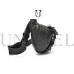 CNG00722002 Canguro riñonera de cuero vacuno Moro 3