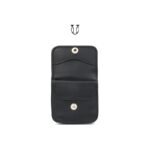 MDC01522001 Monedero de cuero vacuno color negro 2