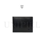 BIC00123001 Billetera de Cuero Md. Simple Tarjetero / Luxury Negro 1
