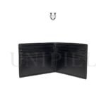 BIC00123001 Billetera de Cuero Md. Simple Tarjetero / Luxury Negro 3