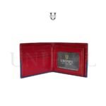 BIC00423138 Billetera de Cuero Md. Triple Rojo y Azul 3