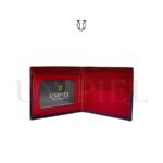 BIC00423138 Billetera de Cuero Md. Triple Rojo y Azul 4