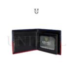 BIC00423138 Billetera de Cuero Md. Triple Rojo y Azul 8