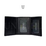 BIC06522001 Billetera de Cuero Md. 3 Cuerpos Negro 2