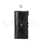 BID05222001 Billetera de cuero vacuno Negro 2