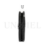BID05222001 Billetera de cuero vacuno Negro 4