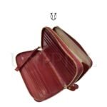 BID08922012 Billetera de cuero vacuno color Rojo 2