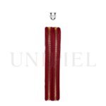 BID08922012 Billetera de cuero vacuno color Rojo 4