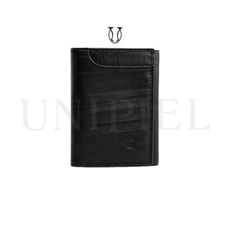 BIC03822001 Billetera 3 cuerpos negro