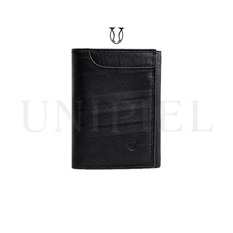 BIC03822001 Billetera 3 cuerpos negro