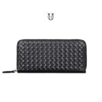 BID04822001 Billetera de cuero vacuno Negro 1
