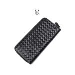 BID04822001 Billetera de cuero vacuno Negro 2