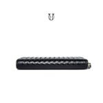 BID04822001 Billetera de cuero vacuno Negro 3