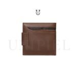 BIC10722003 Billetera cuero de res con tarjetero Marron 2